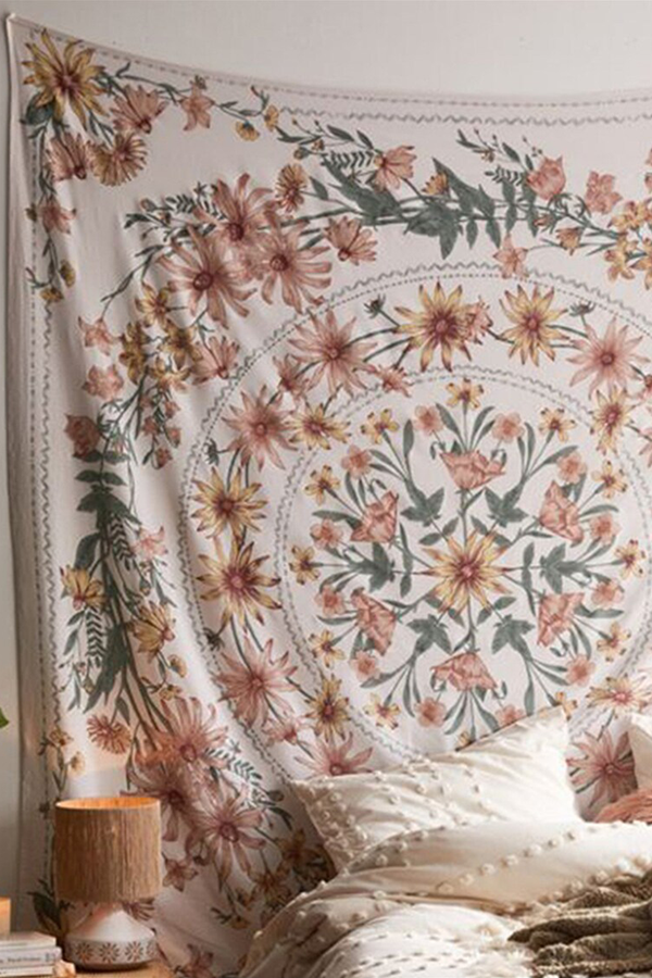 Floral Mandala Tapestry – kafka